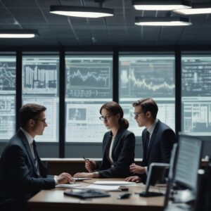 AI generated office workers