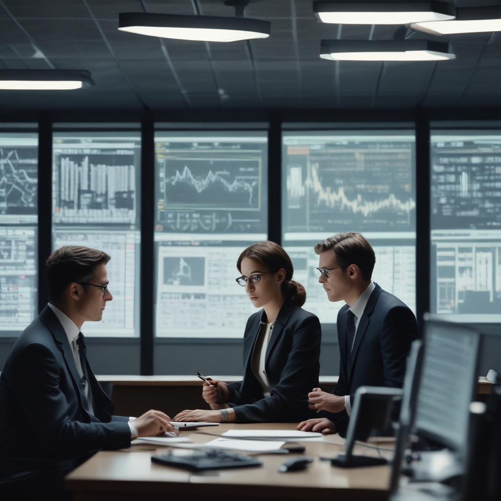AI generated office workers